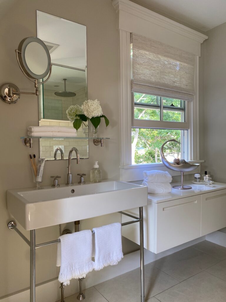 primary bathroom sink vanity free keeps it airy