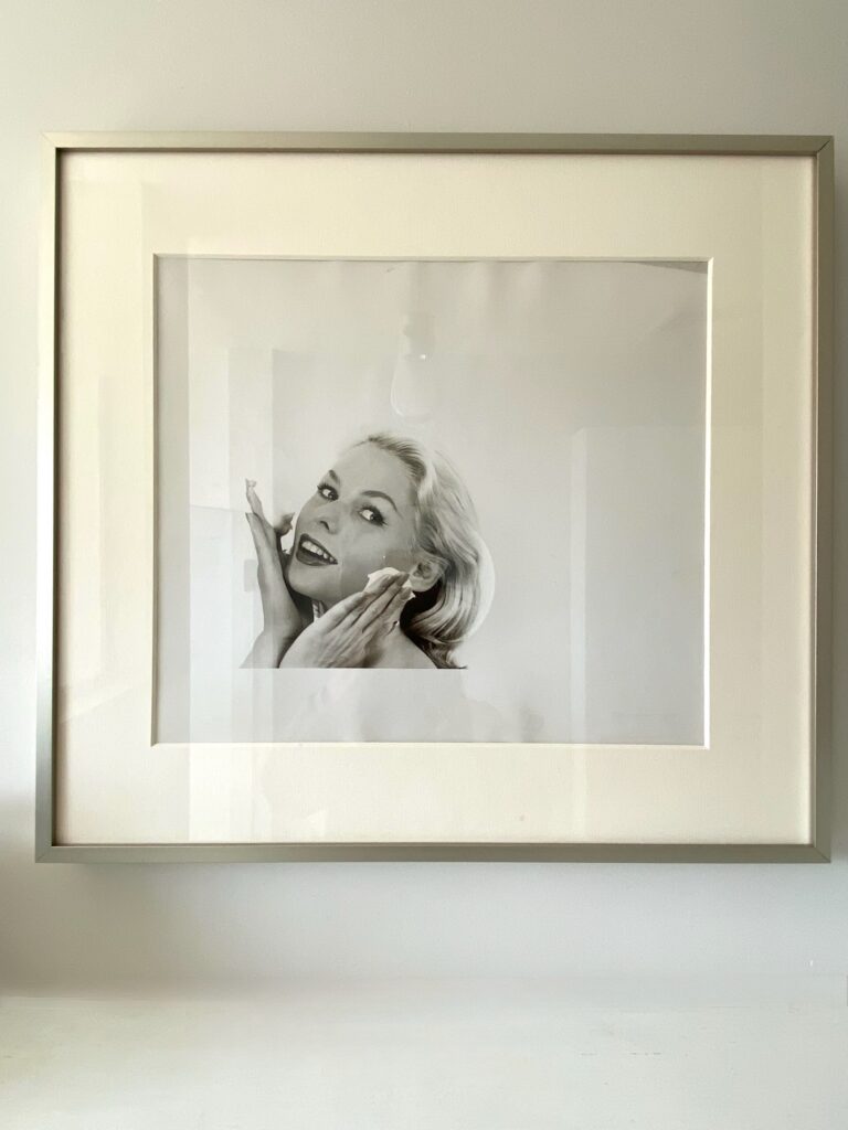 Framed advertisement by Louis Stettner's portfolio