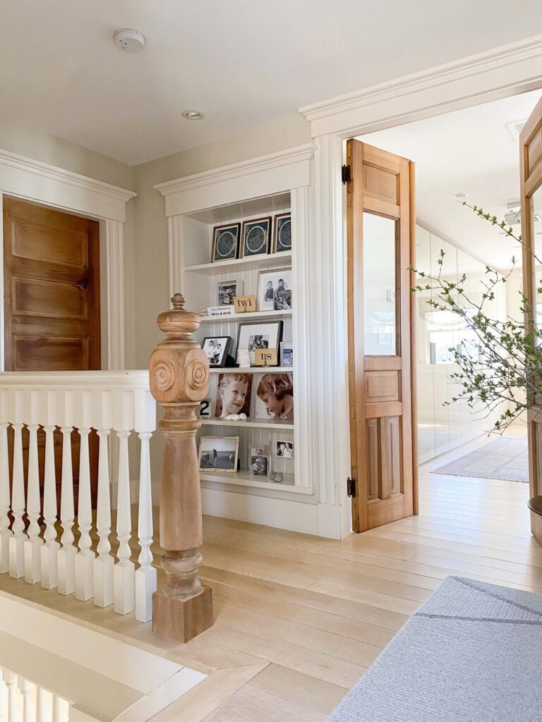 Entryway to Primary Suite, Door to kids wing and laundry room